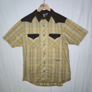 Ocean Pacific Men's Short Sleeve Collared Shirt Size Large